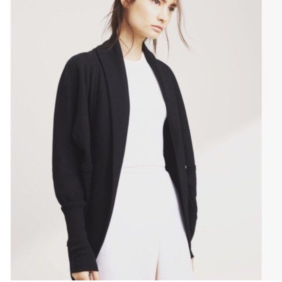 Aritzia Wilfred Diderot Cocoon Sweatshirt - Black, Size S - Picture 7 of 7